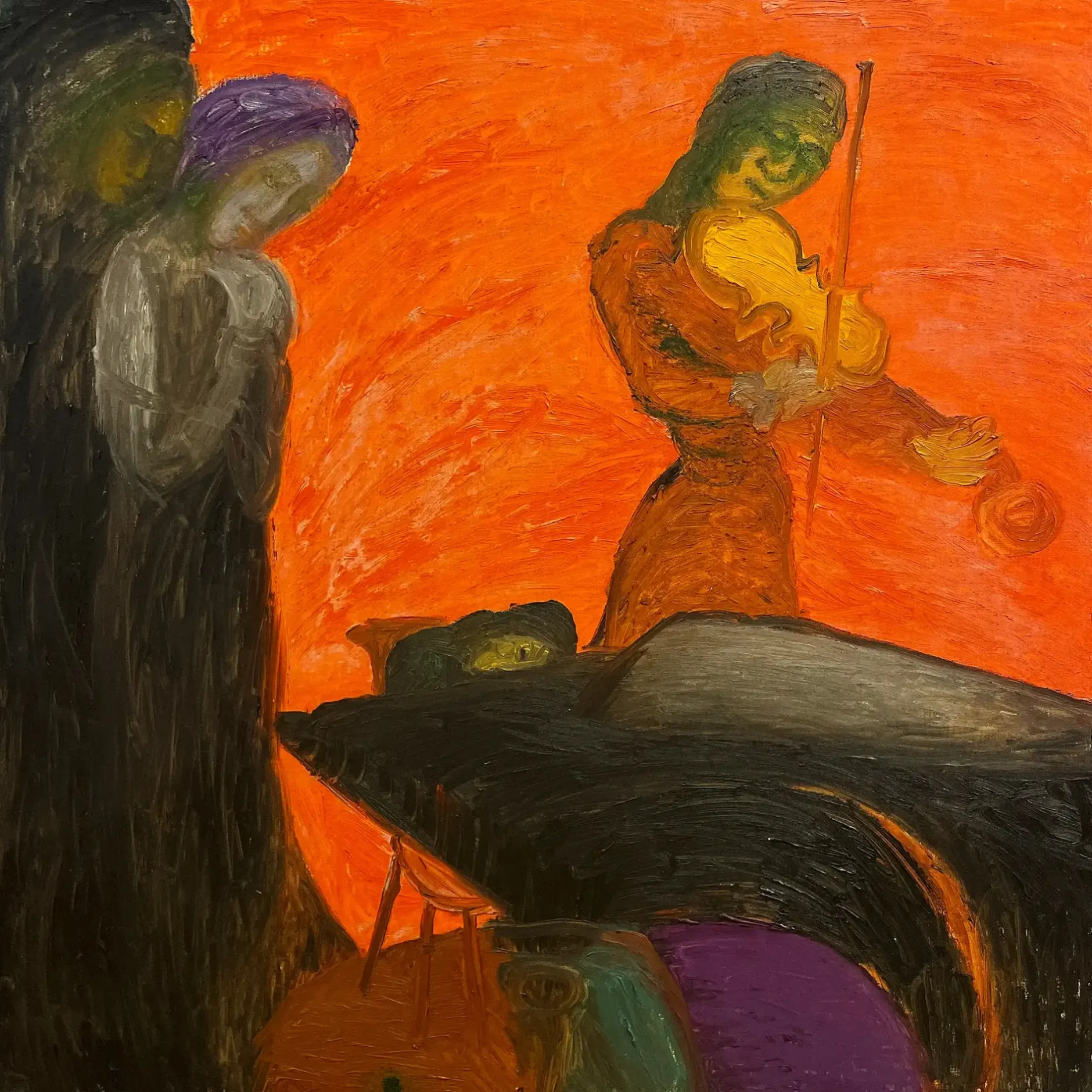 Геннадий Устюгов -- Концерт, 2004 (холст, масло)