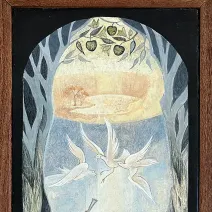 Герасим Антарин — Альфа и Омега, триптих (темпера и масло на дереве)