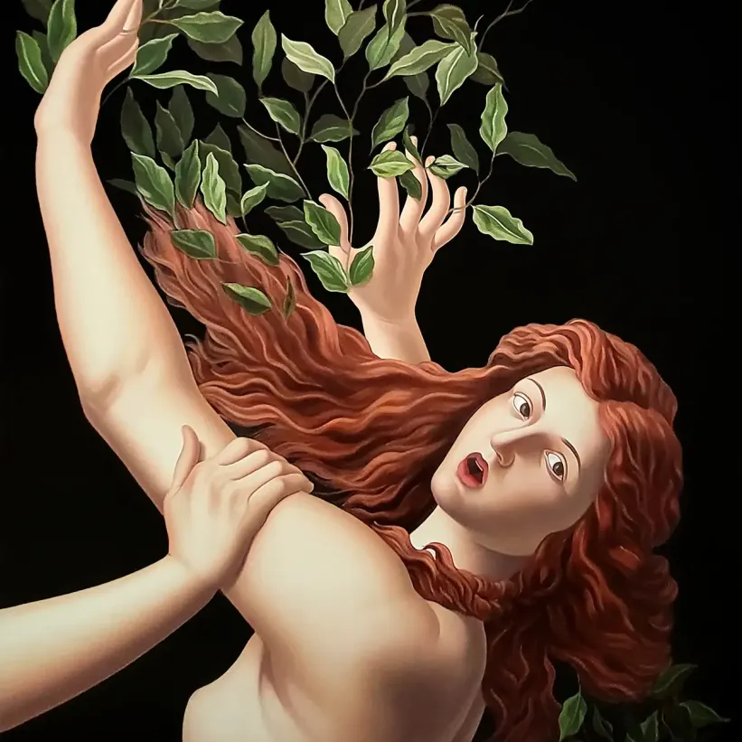 Джесси Мокрин — История, рассказанная так много раз, становится лесом, 2024 (холст, масло)