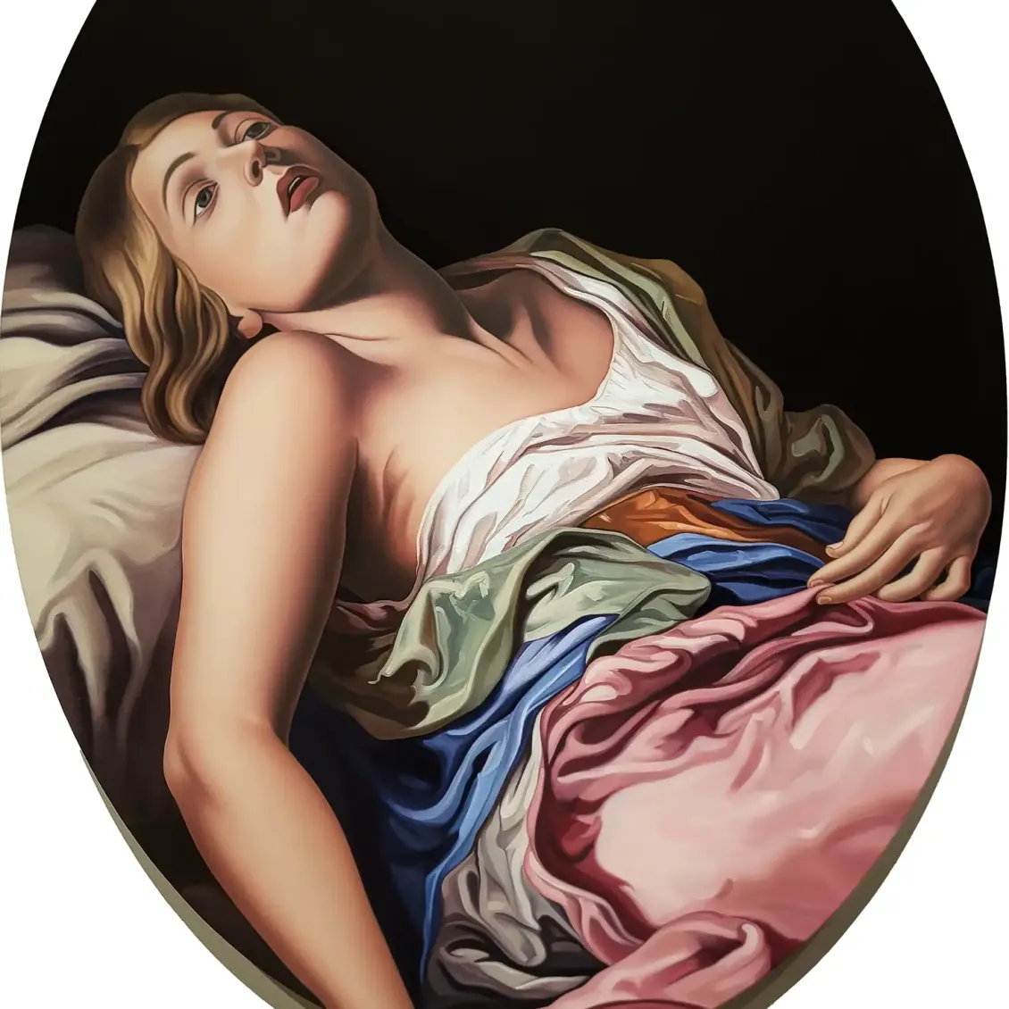 Джесси Мокрин — Любовная тоска, 2025 (холст, масло)