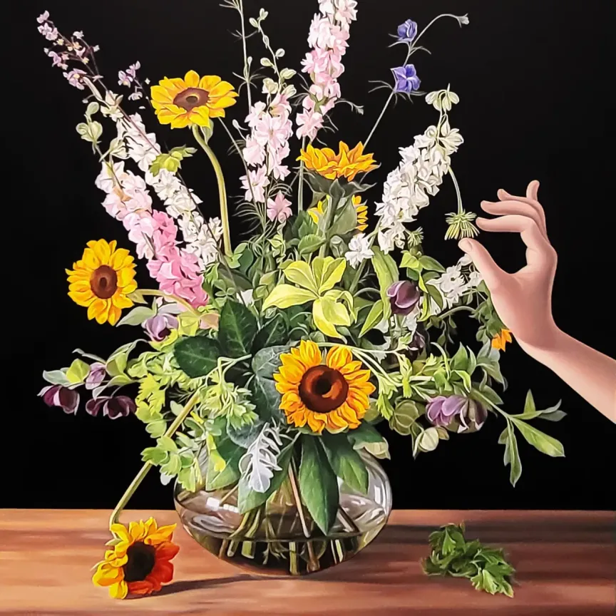 Джесси Мокрин — Посвящение, 2025 (холст, масло)