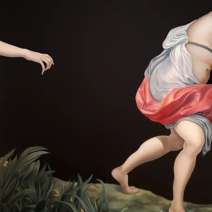 Джесси Мокрин — Сиринкс, 2018 (холст, масло)