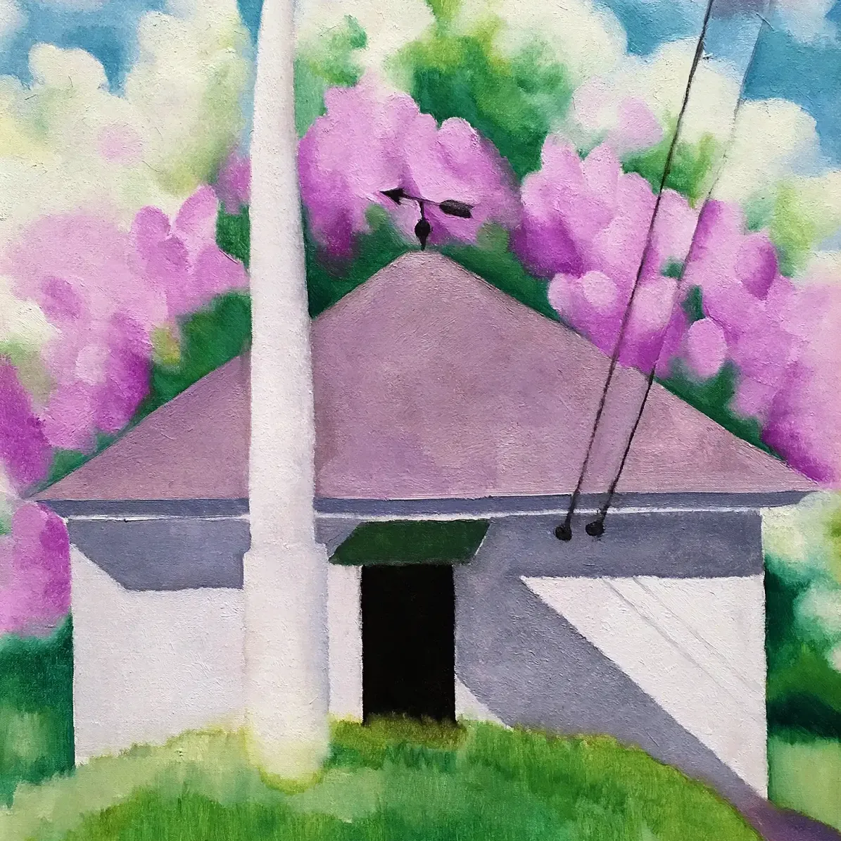 Джорджия О’Киф — Весна, 1923 (холст, масло)