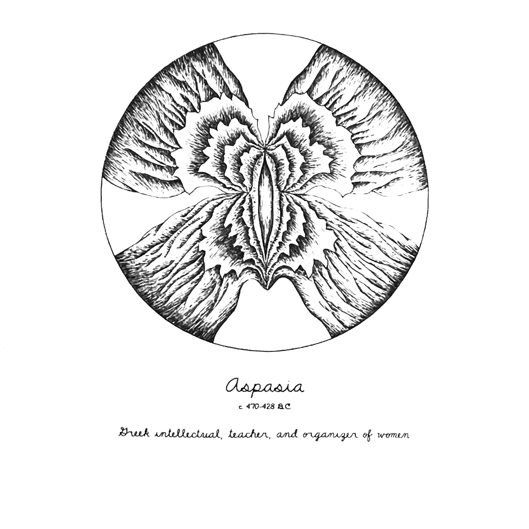 «The Dinner Party» (из серии: «Обед») 1974–1979(рисунок на бумаге_5)