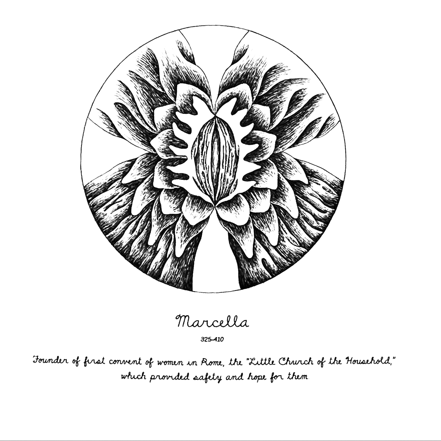 «The Dinner Party» (из серии: «Обед») 1974–1979(рисунок на бумаге_9)