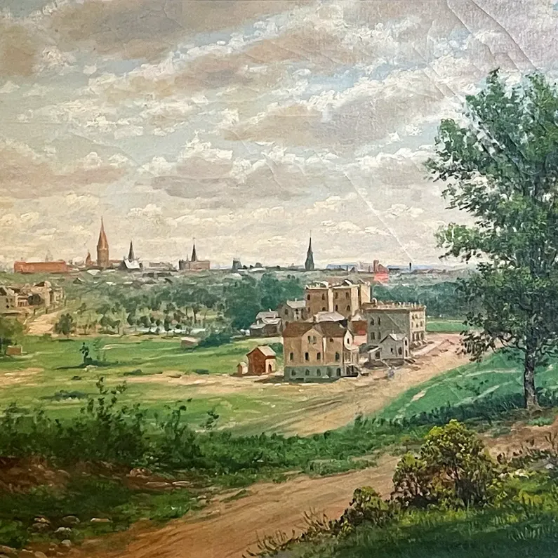 Алексис Жан Фурнье — Лоури-Хилл, Миннеаполис, 1888 (холст, масло)