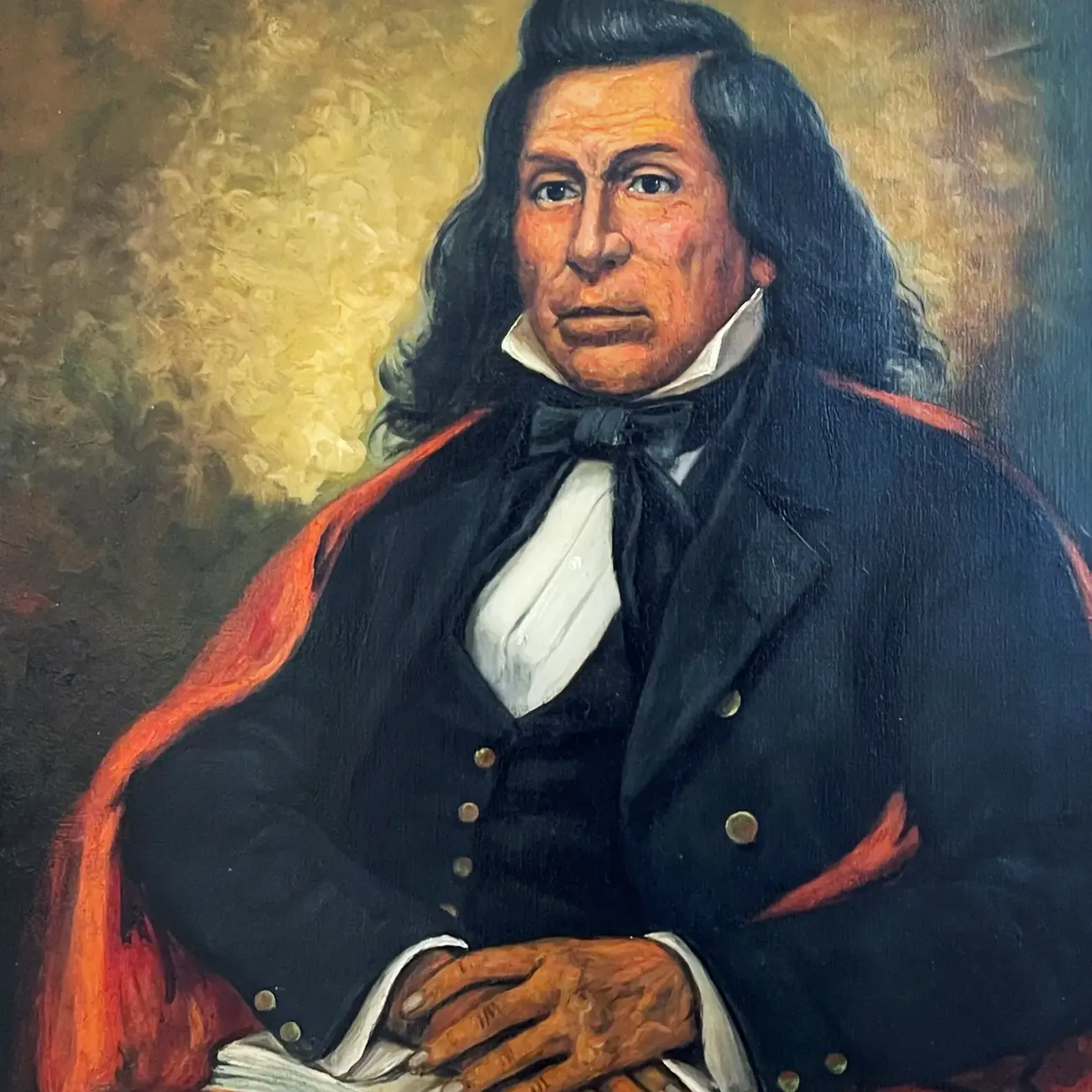 Генри Х. Кросс — Маленькая Ворона, 1863 (холст, масло)