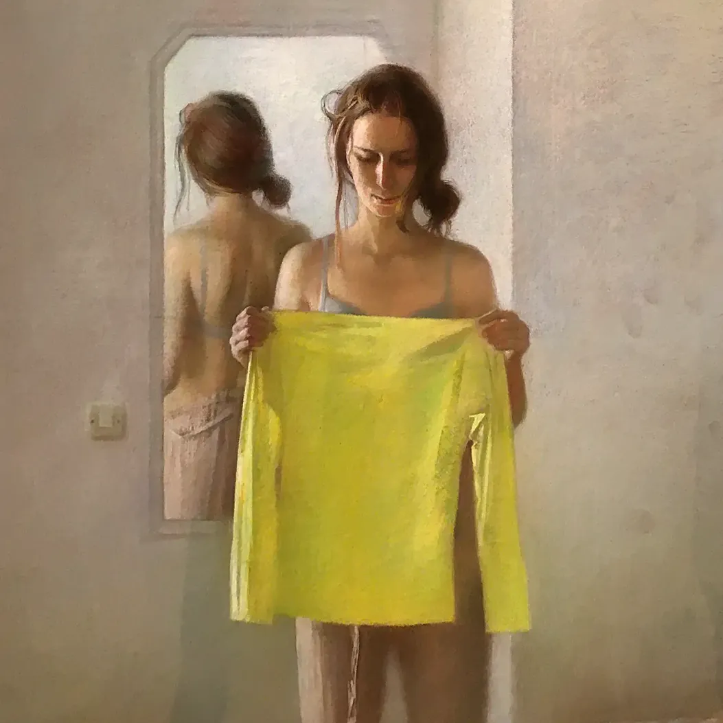 Елена Прудникова — Настроение на день, 2018 (бумага, пастель)