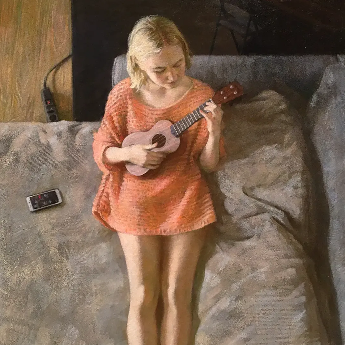 Елена Прудникова — Хобби, 2019 (бумага, пастель)