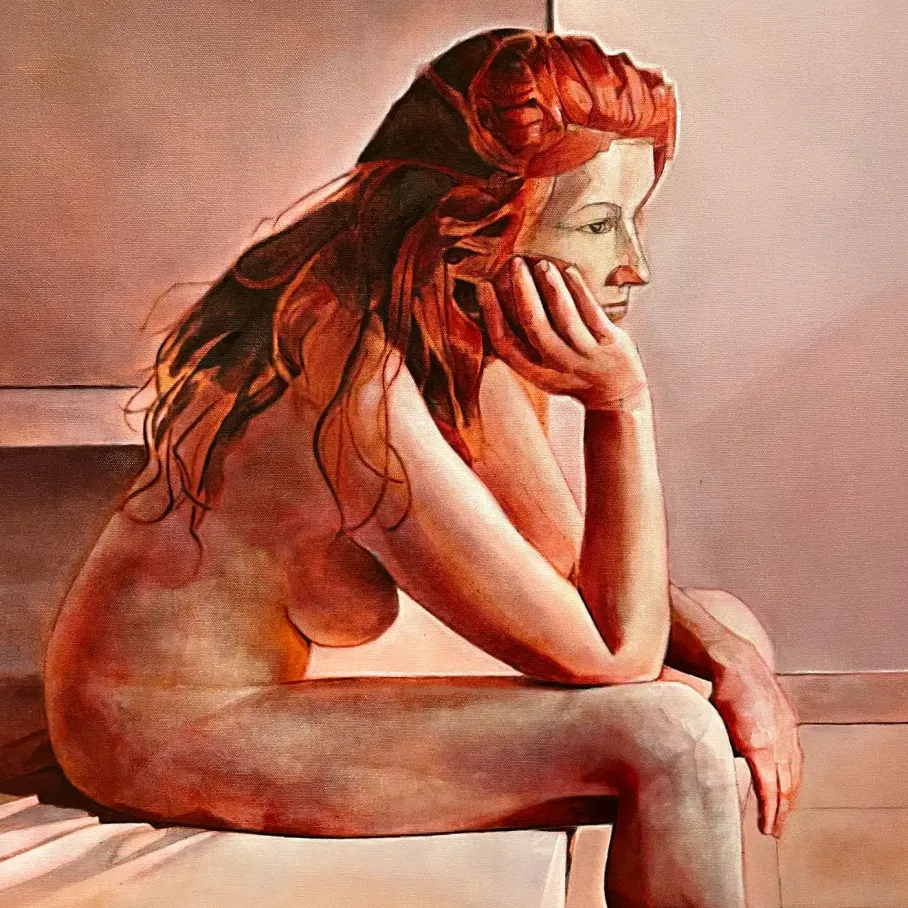 Йосси Марк — В конце дня 2, фрагмент, 2006-20208 (холст, масло)