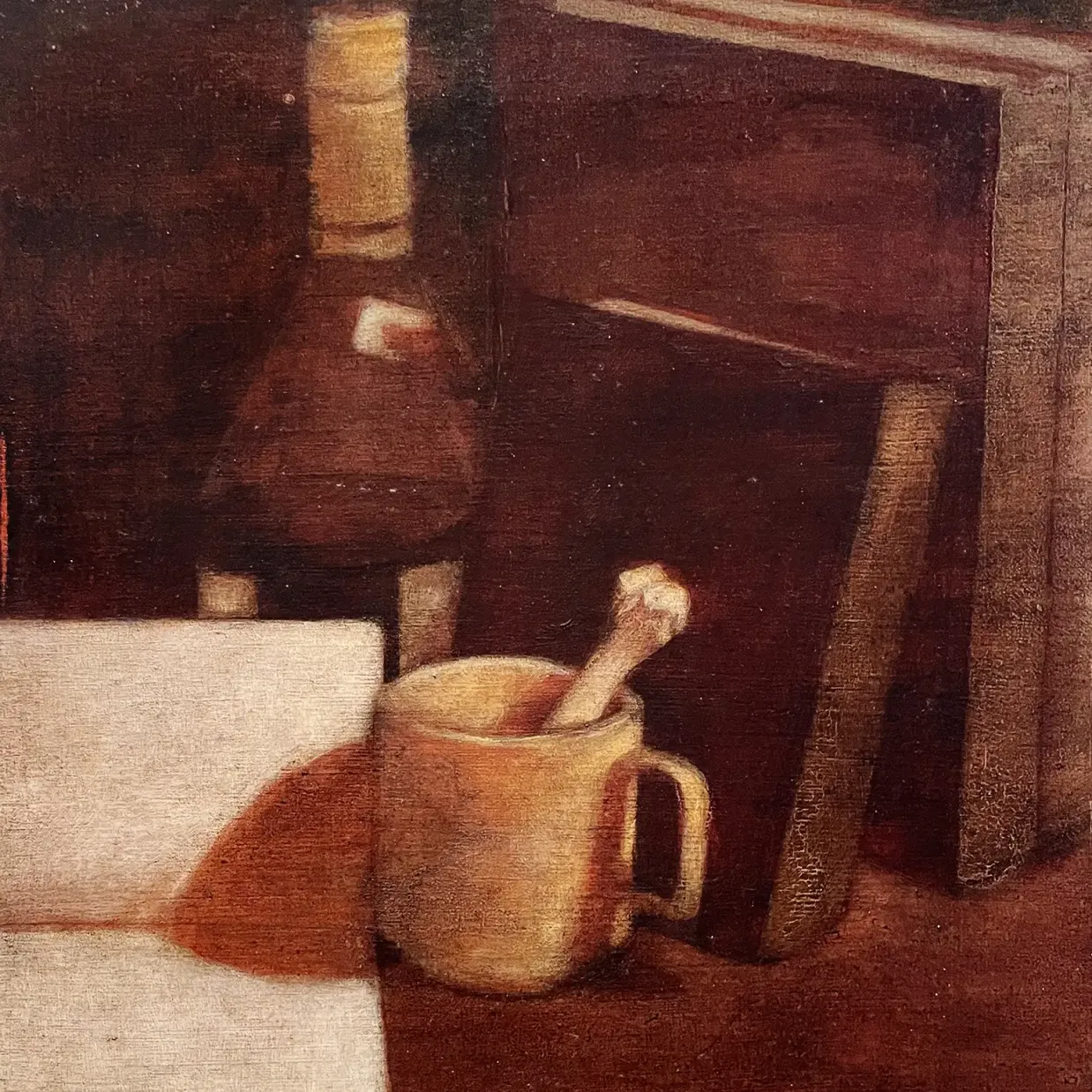 Йосси Марк — Натюрморт, 1978 (холст, масло))