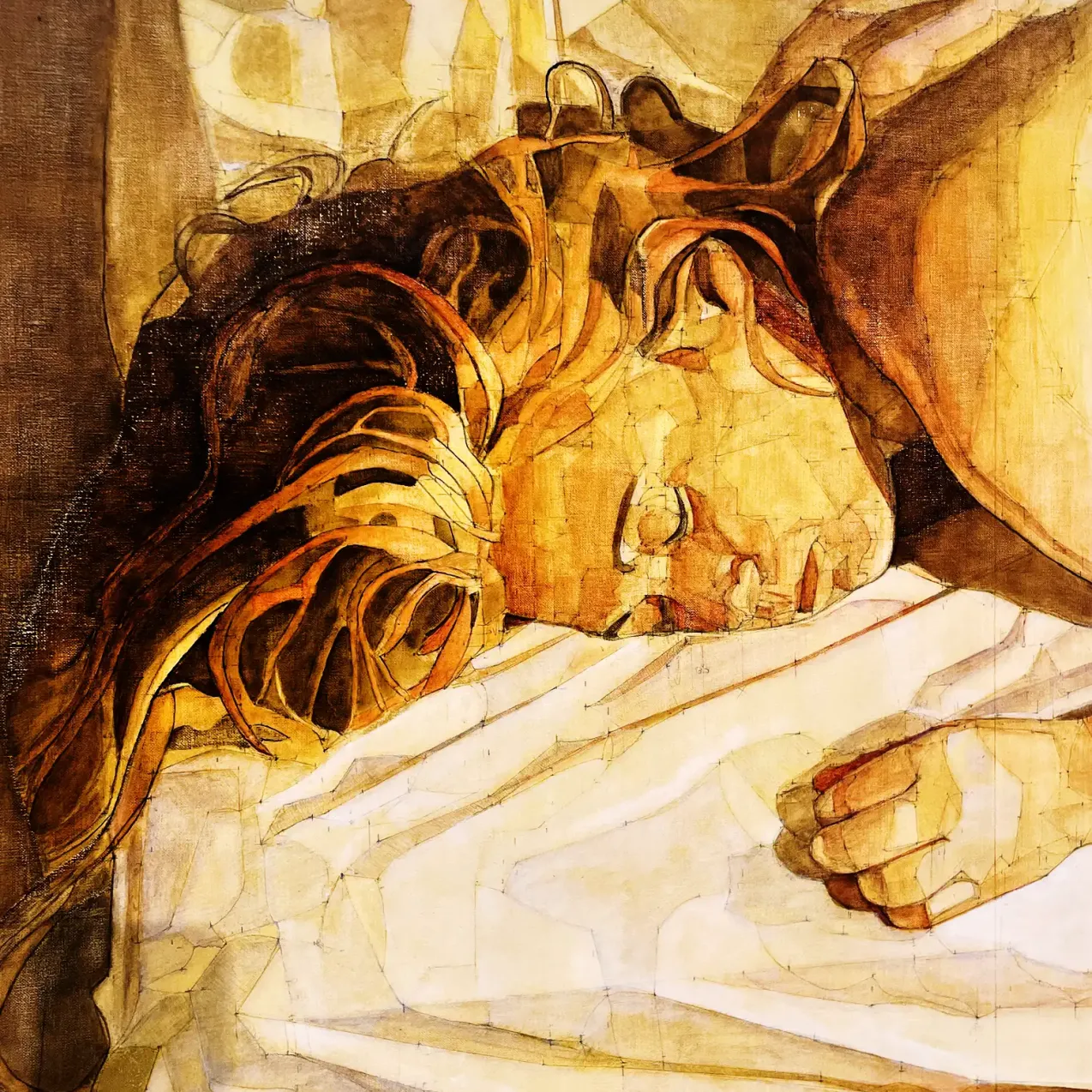 Йосси Марк — Ноктюрн 2, 2020-2023 (холст, масло)