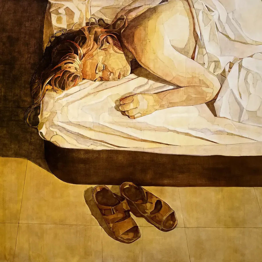 Йосси Марк — Ноктюрн, 2020-2023 (холст, масло)