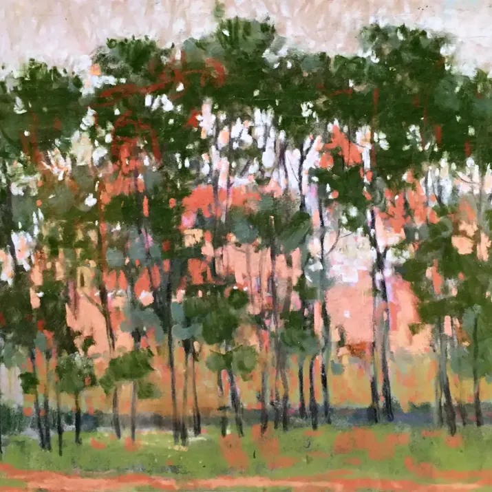 Анна Лапыгина — Весна, 2019 (бумага, пастель)