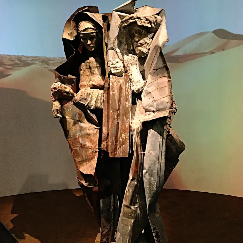 Левон Лазарев --Бегство в Египет, 2004