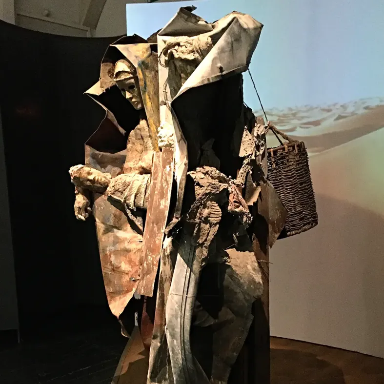 Левон Лазарев --Бегство в Египет, фрагмент 2, 2004