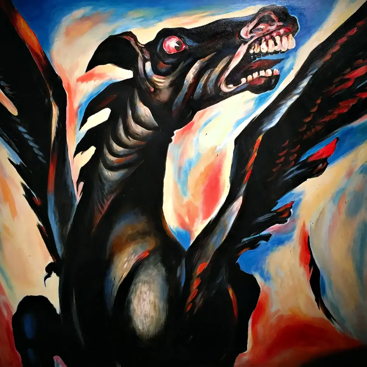 Михаил Звягин — Пегас, 1998 (холст, масло)