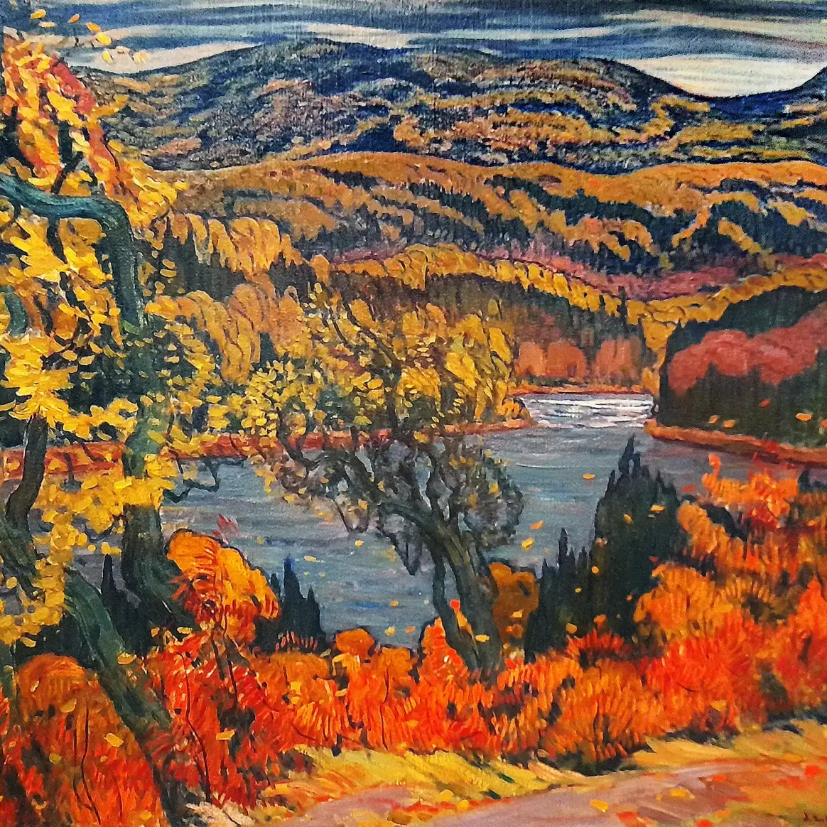 Джеймс Эдвард Герби Макдональд — Осень в Алгоме, 1922 (холст, масло)