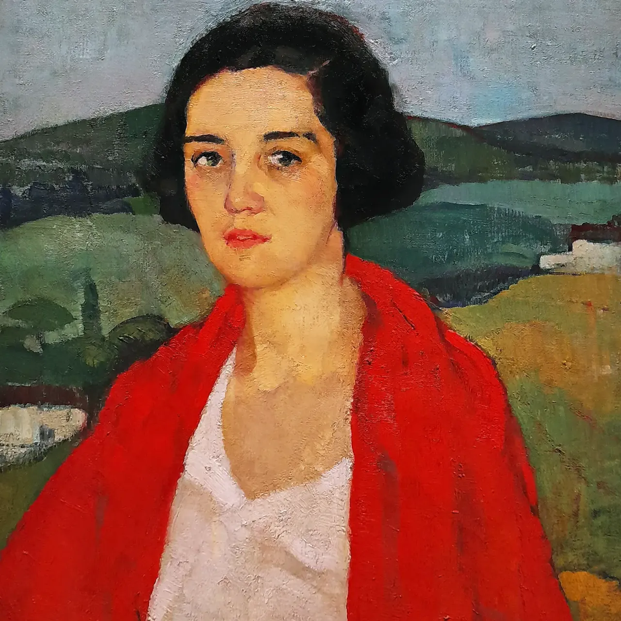 Лилиас Торранс Ньютон — Нонни, 1920 (холст, масло)