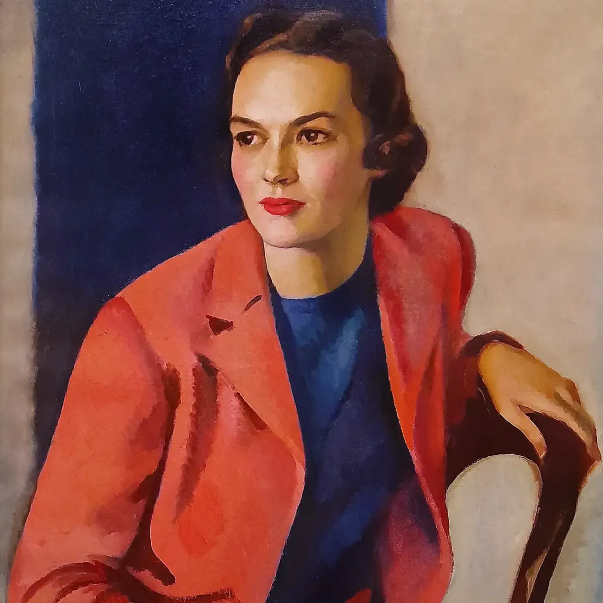 Лилиас Торранс Ньютон — Портрет Этель Саутем, 1938 (холст, масло)