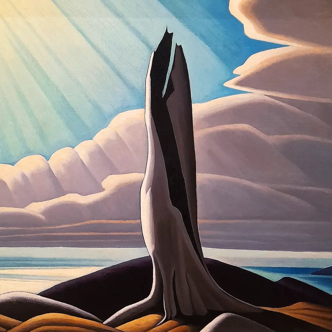 Лорен С. Харрис — Северный берег, озеро Верхнее, 1926 (холст, масло)