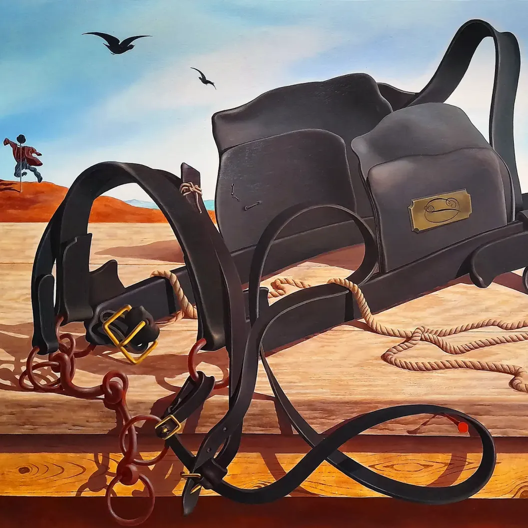 Тристрам Хиллиер — Уздечка, 1943 (холст, масло)