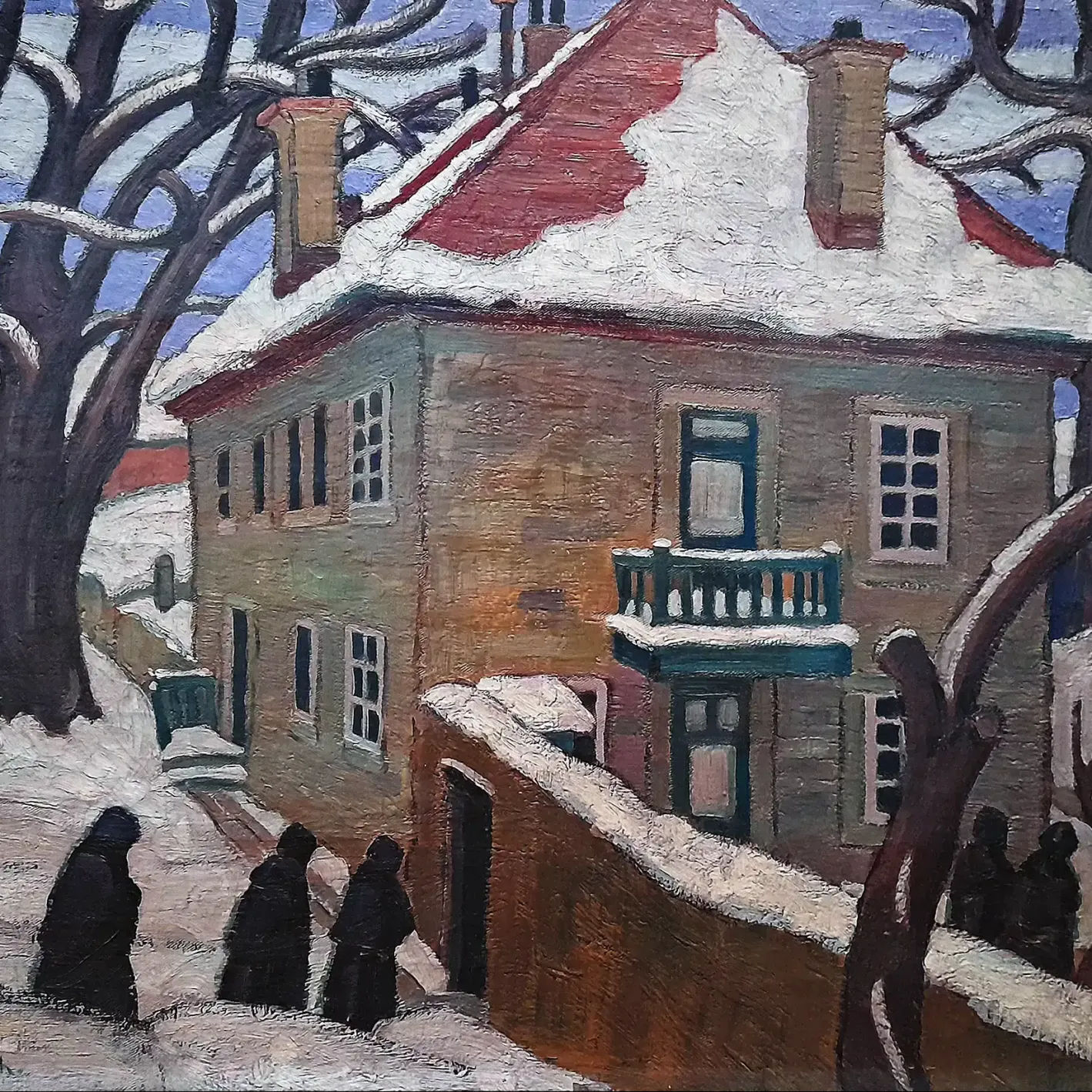 Этель Сит — Дом садовника, 1930 (холст, масло)
