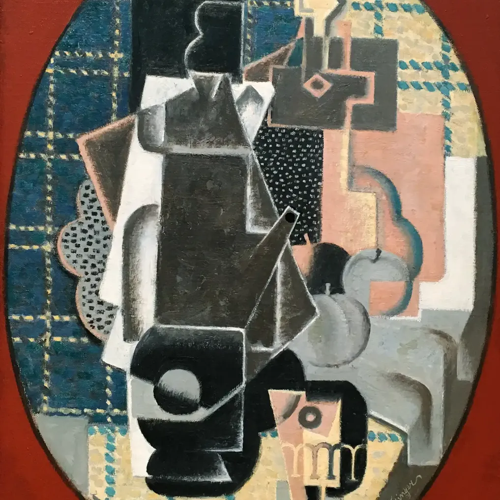 Жан Меценже — Натюрморт, 1918 (холст, масло)