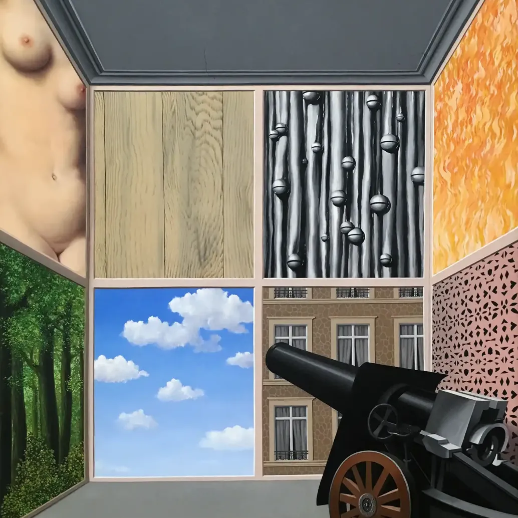 Рене Магритт — На пороге свободы, 1937 (холст, масло0