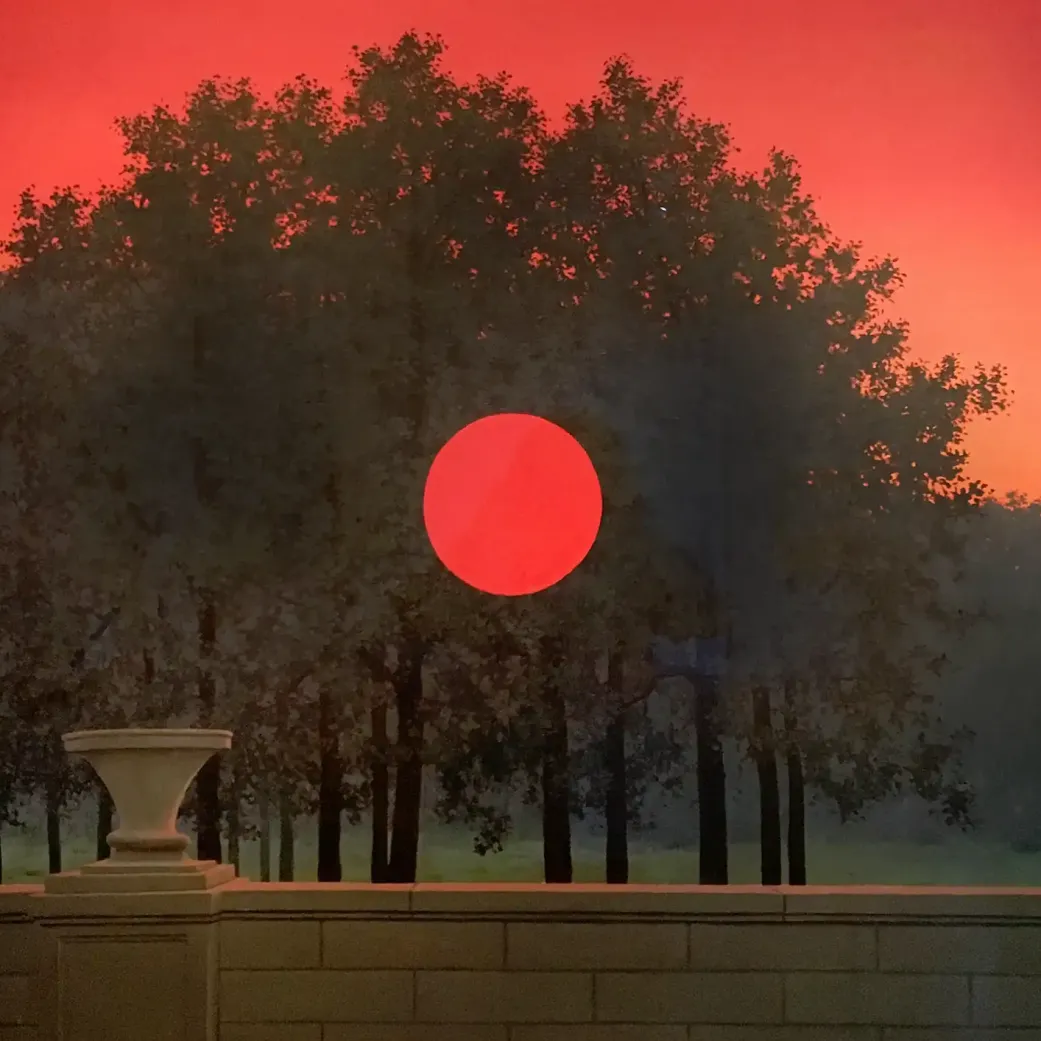 Рене Магритт — Пир, 1958 (холст, масло)