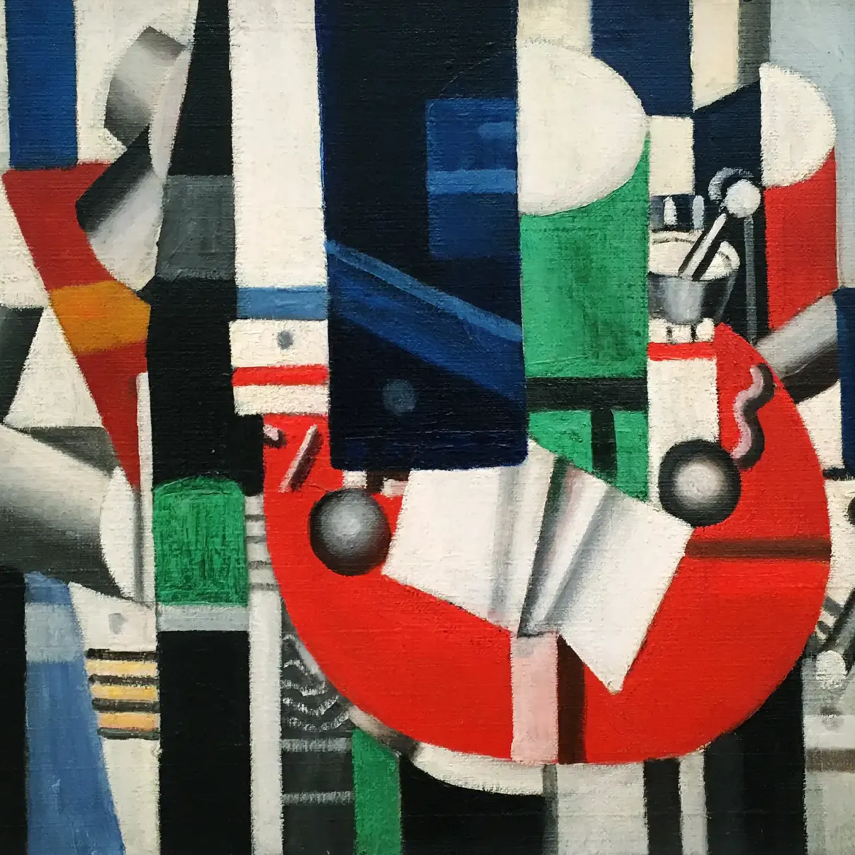 Фернан Леже — Красный стол, 1920 (холст, масло)