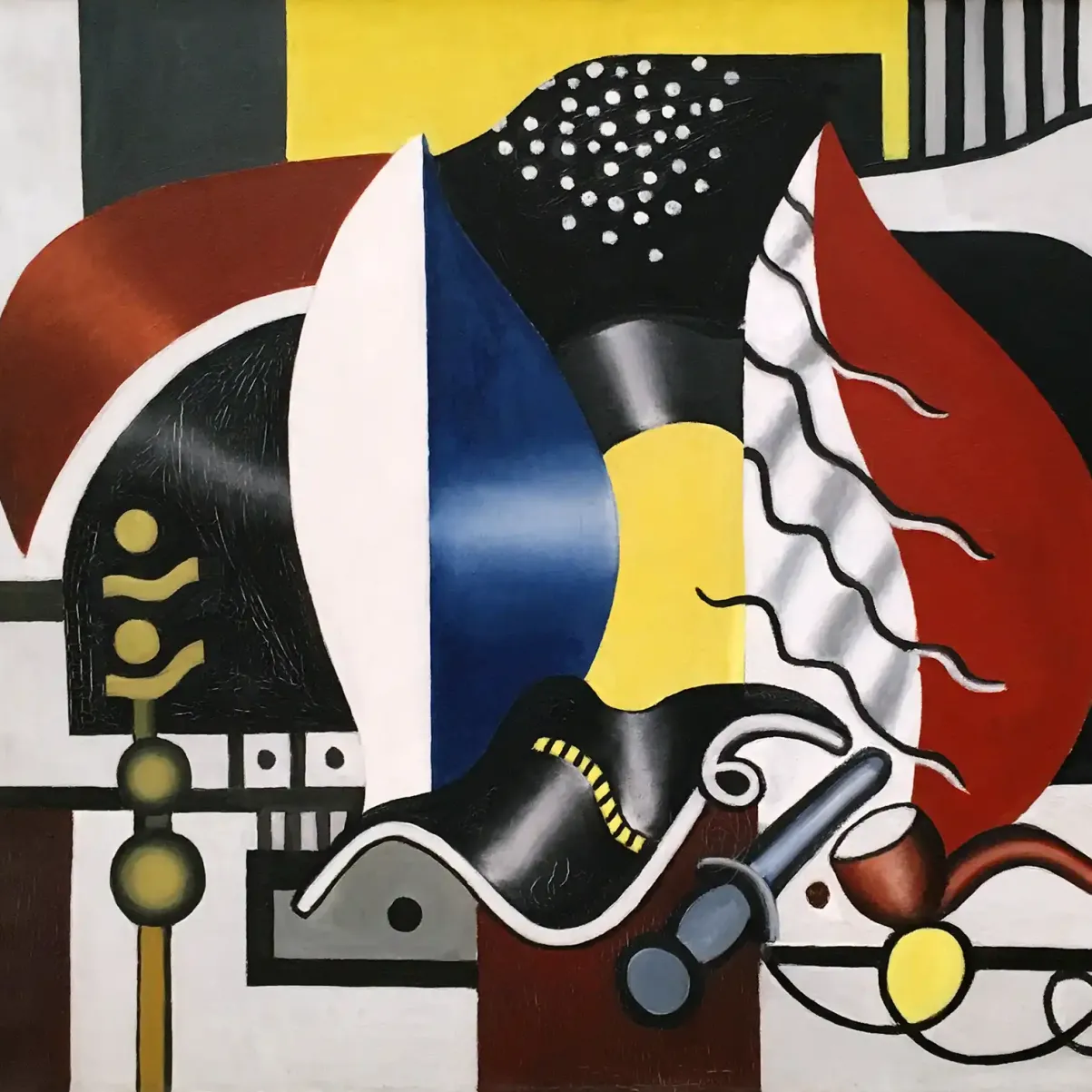 Фернан Леже — Натюрморт, 1928 (холст, масло)