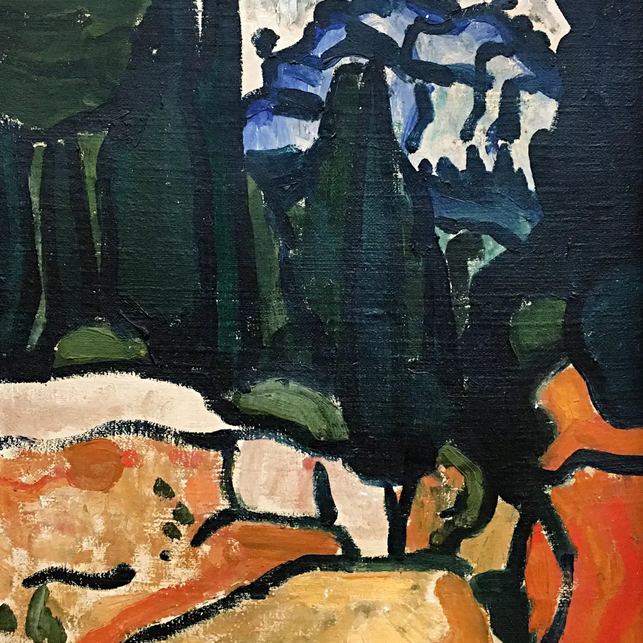 Андре Дерен — Кираписы в Касси, 1907 (холст, масло)