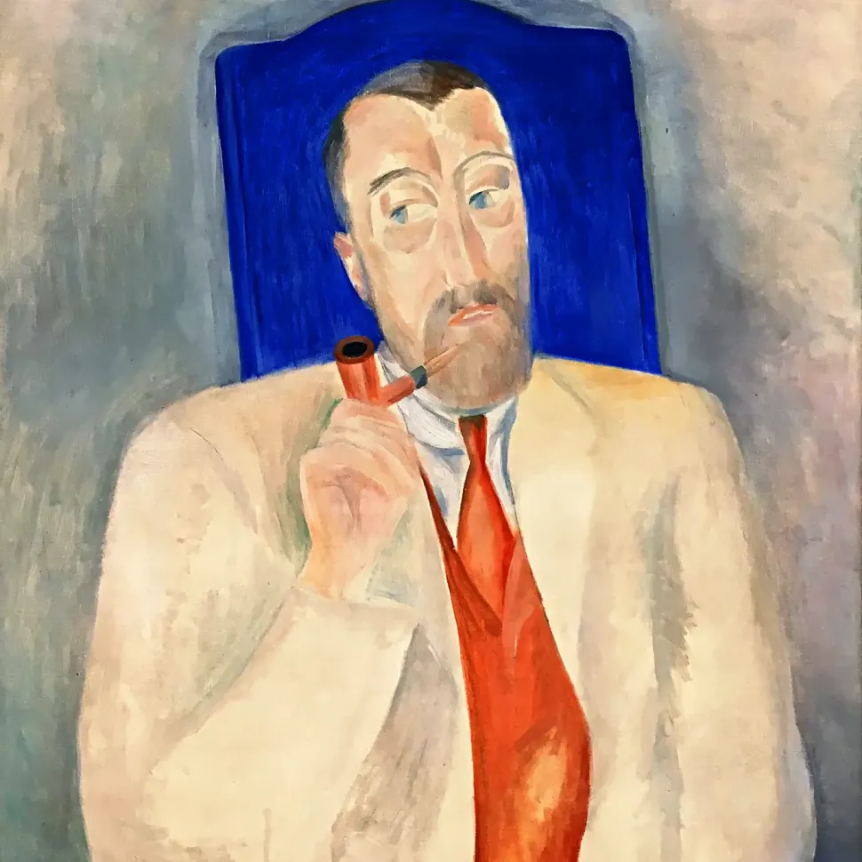 Андре Дерен — Портрет Поля Пуаре, 1915 (холст, масло)