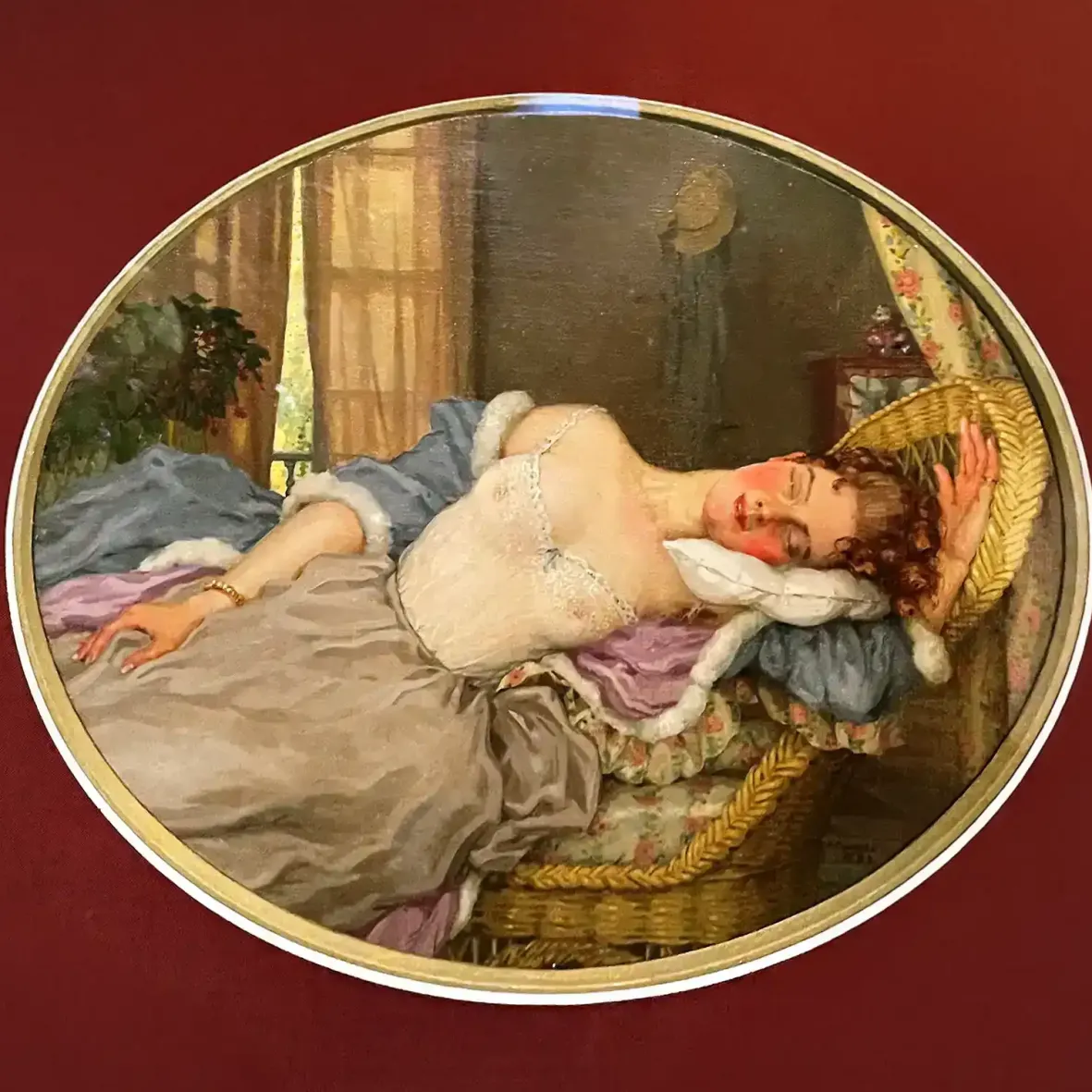 Константин Сомов — Спящая маркиза, 1922