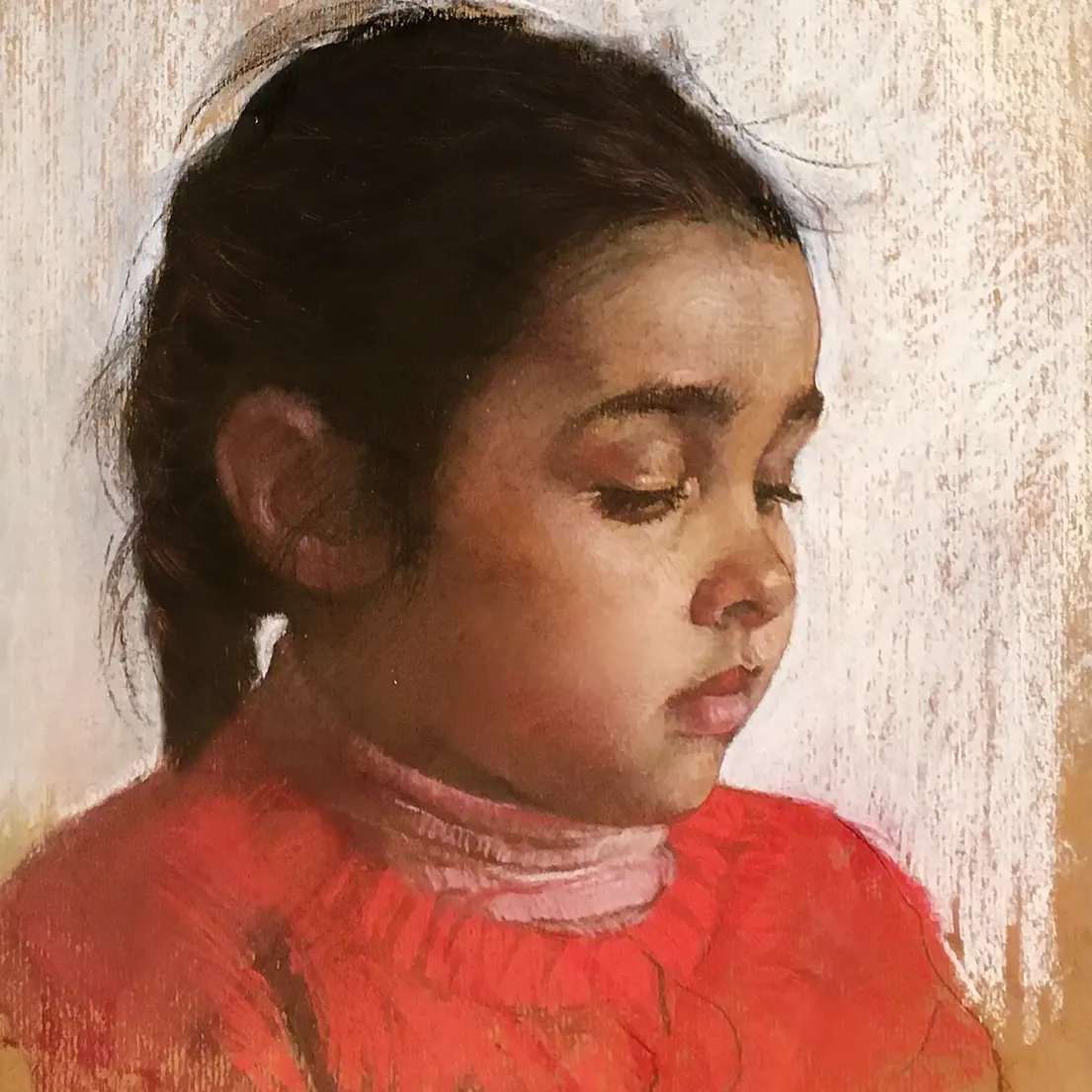 Наталья Милашкевич — Мария, 2016 (бумага, пастель)