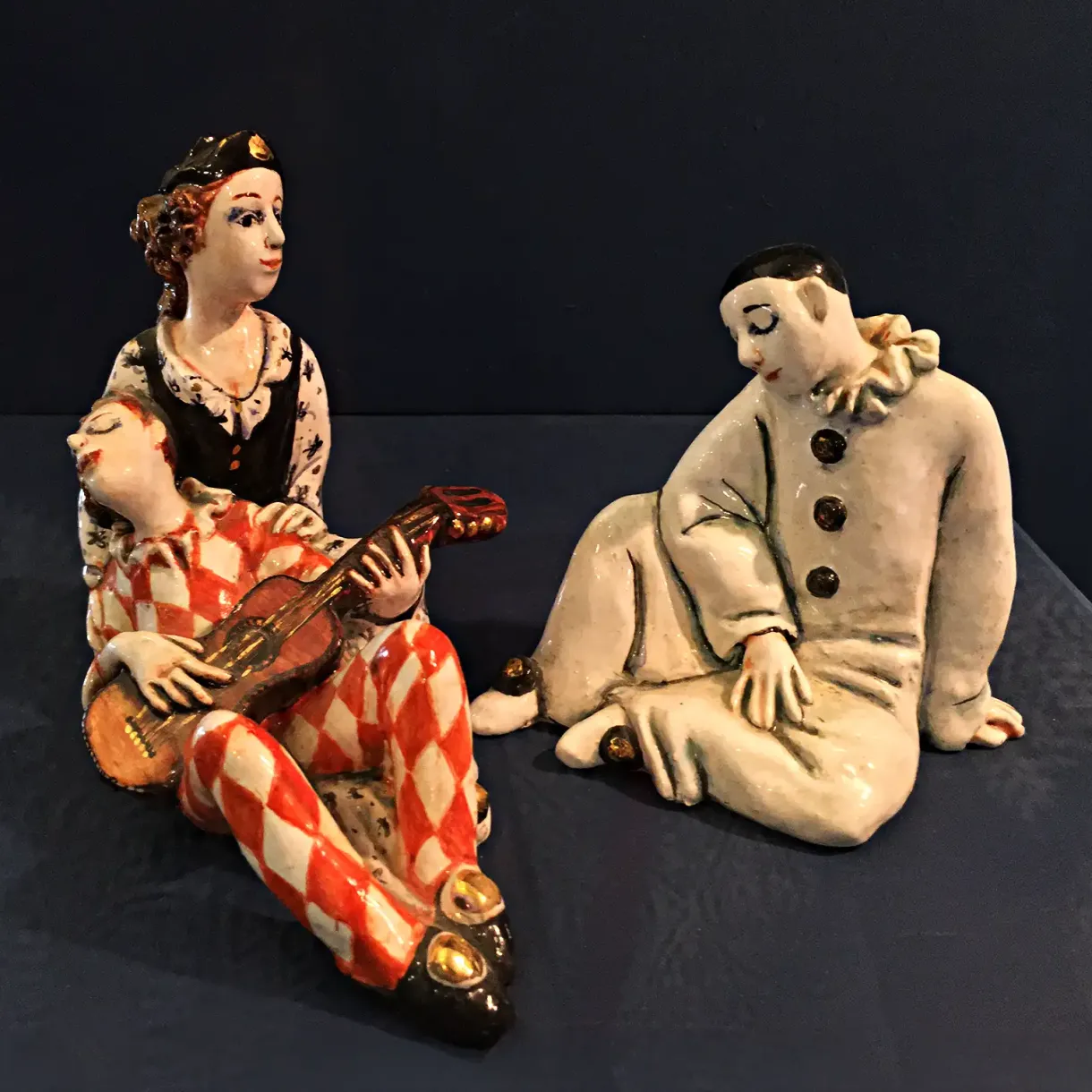 Наталья Савинова —  Мелкая пластика, 2007-2010 (шамот, цветные глазури, надглазурная и подглазурная роспись)