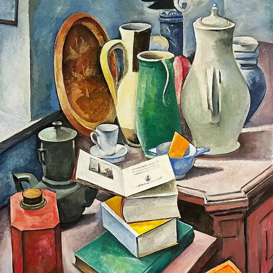 Александр Канольдт — Натюрморт XII, 1920 (холст, масло)