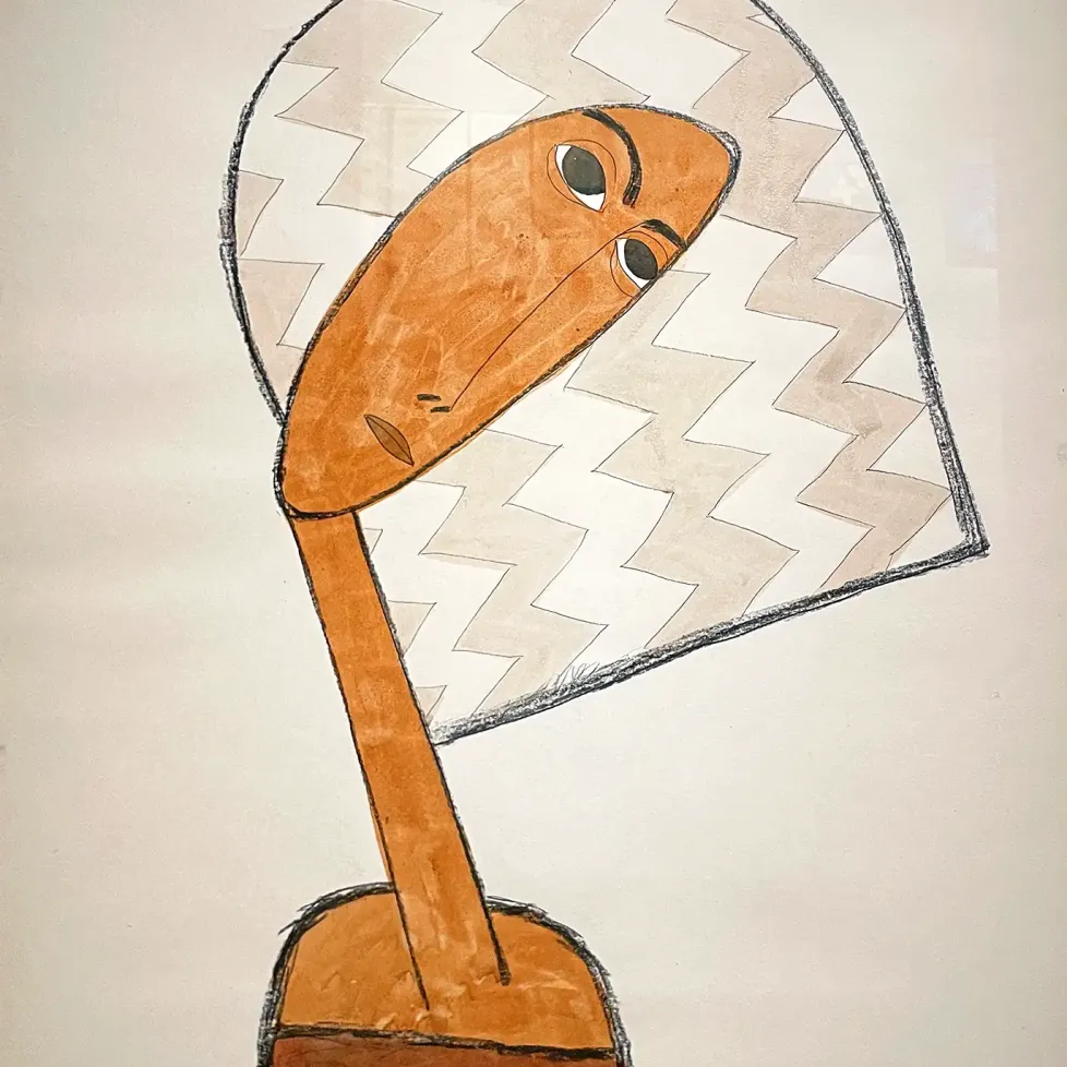 Олег Николаенко — Портрет 53, 1990 (смешанная техника)