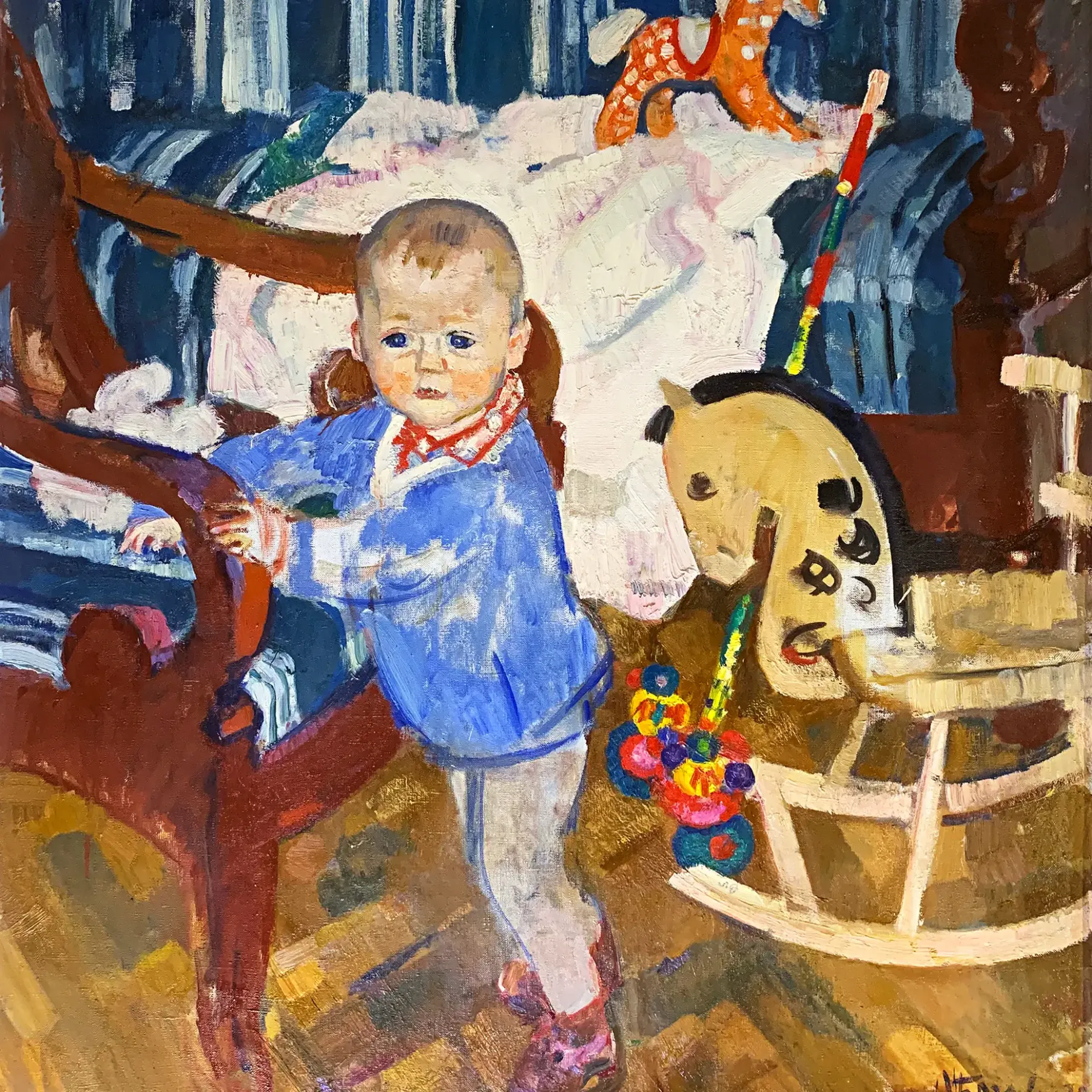 Ольга Богаевская — Катя, 1970 (холст, масло)