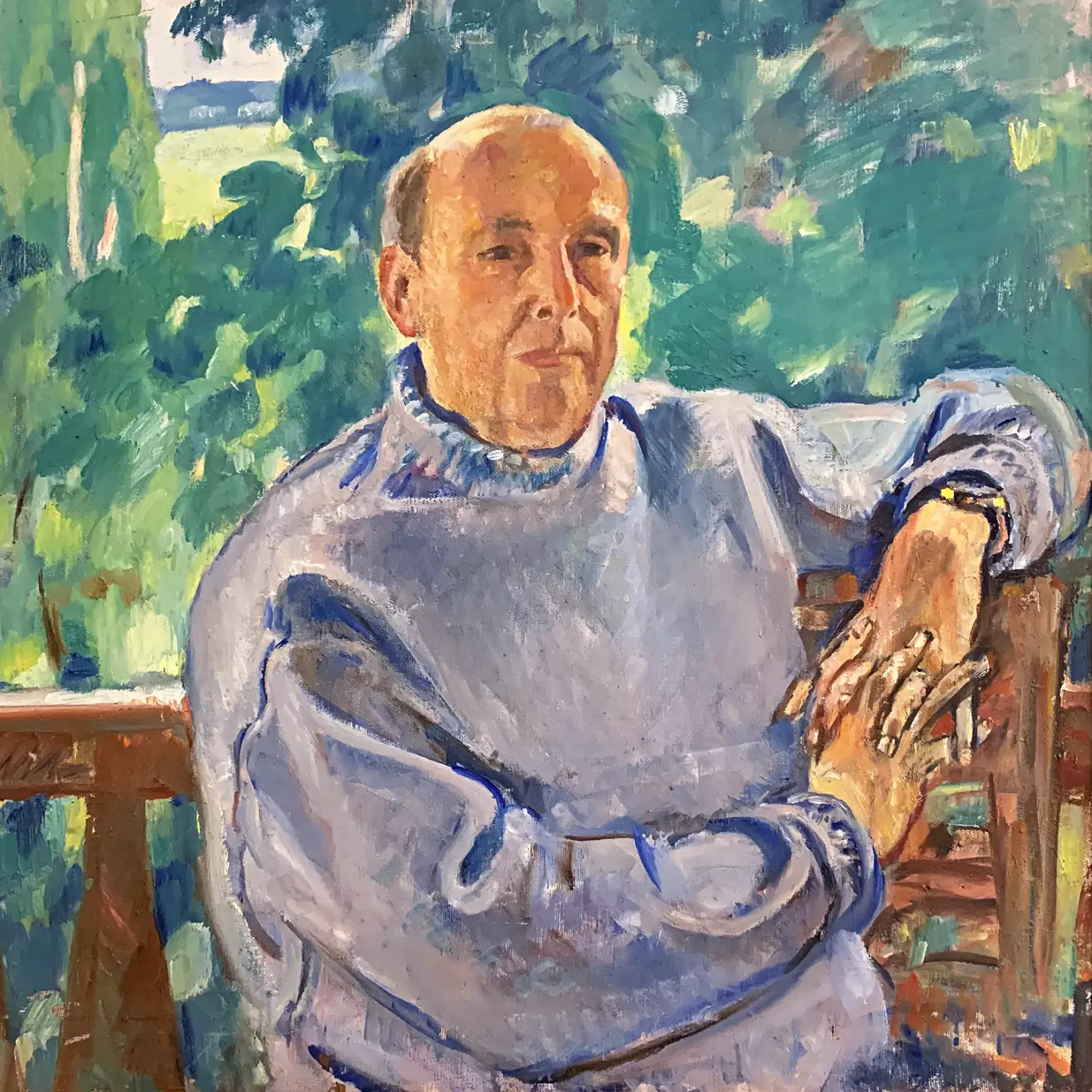 Ольга Богаевская — Портрет О.А. Савинова, 1981 (холст, масло)