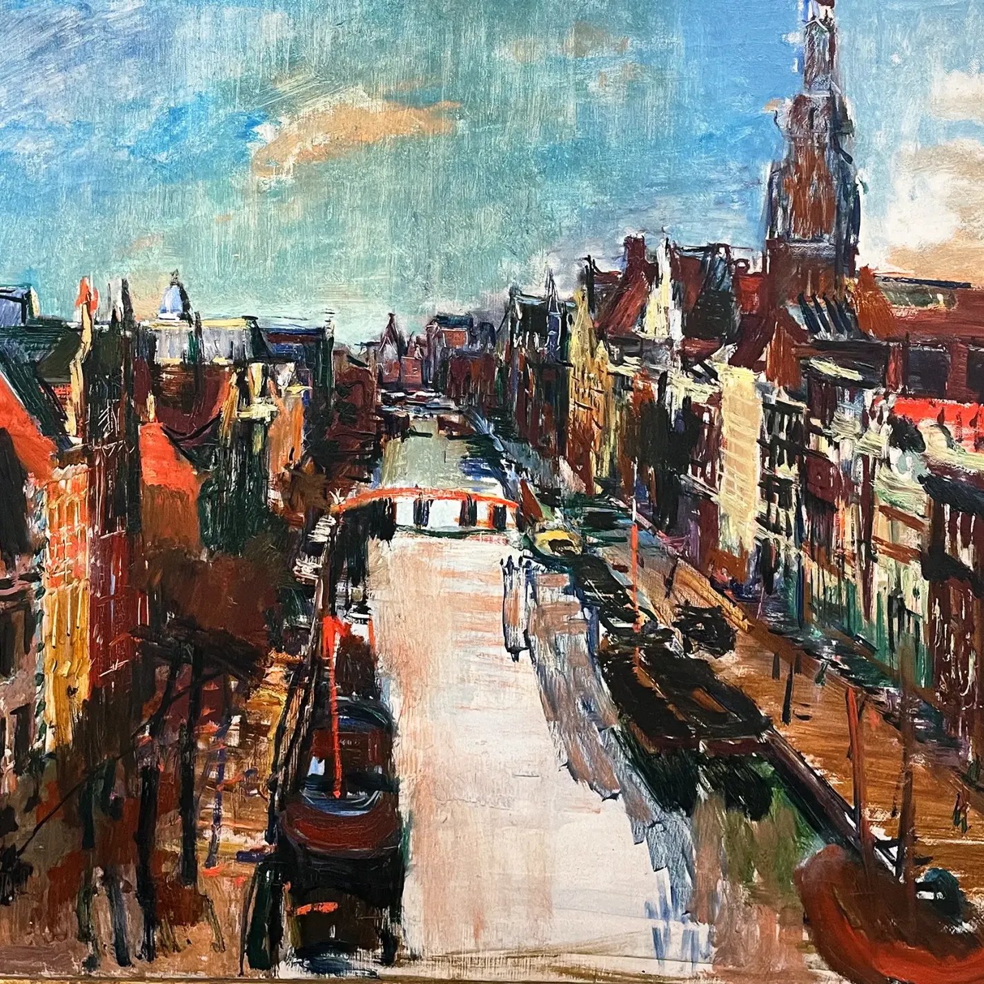 Оскар Кокошка —  Амстердам, 1925 (холст, масло)