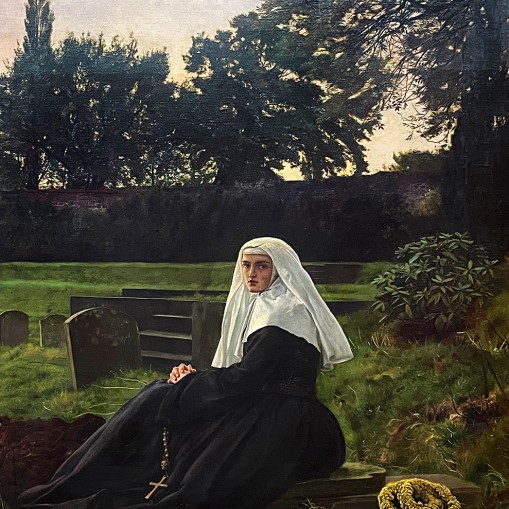 Джон Эверетт Милле — Долина покоя, 1858 (холст, масло)