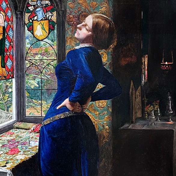 Джон эвверетт Милле — Мариана, 1851 (холст, масло)