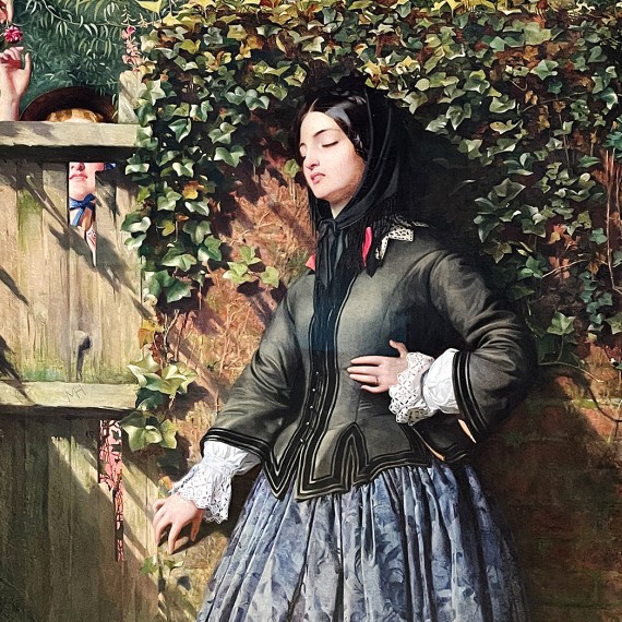 Филипп Гермоген Кальдерон — Нарушенные клятвы, 1856 (холст, масло)