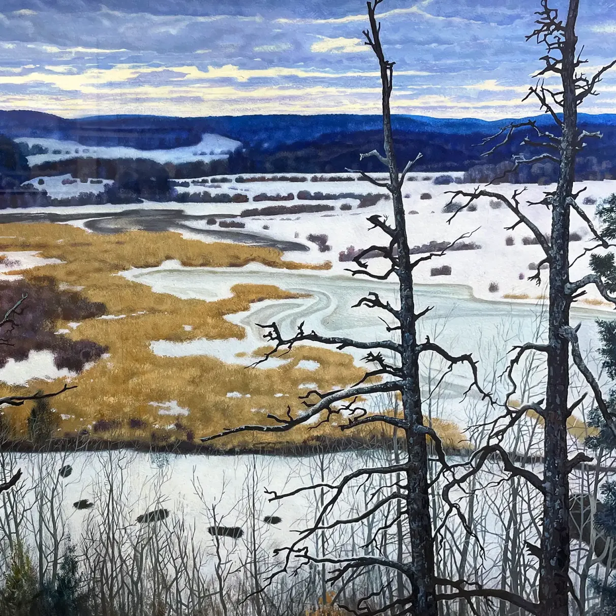 Станислав Дулатов — Сортавала, 2023 (бумага, темпера)