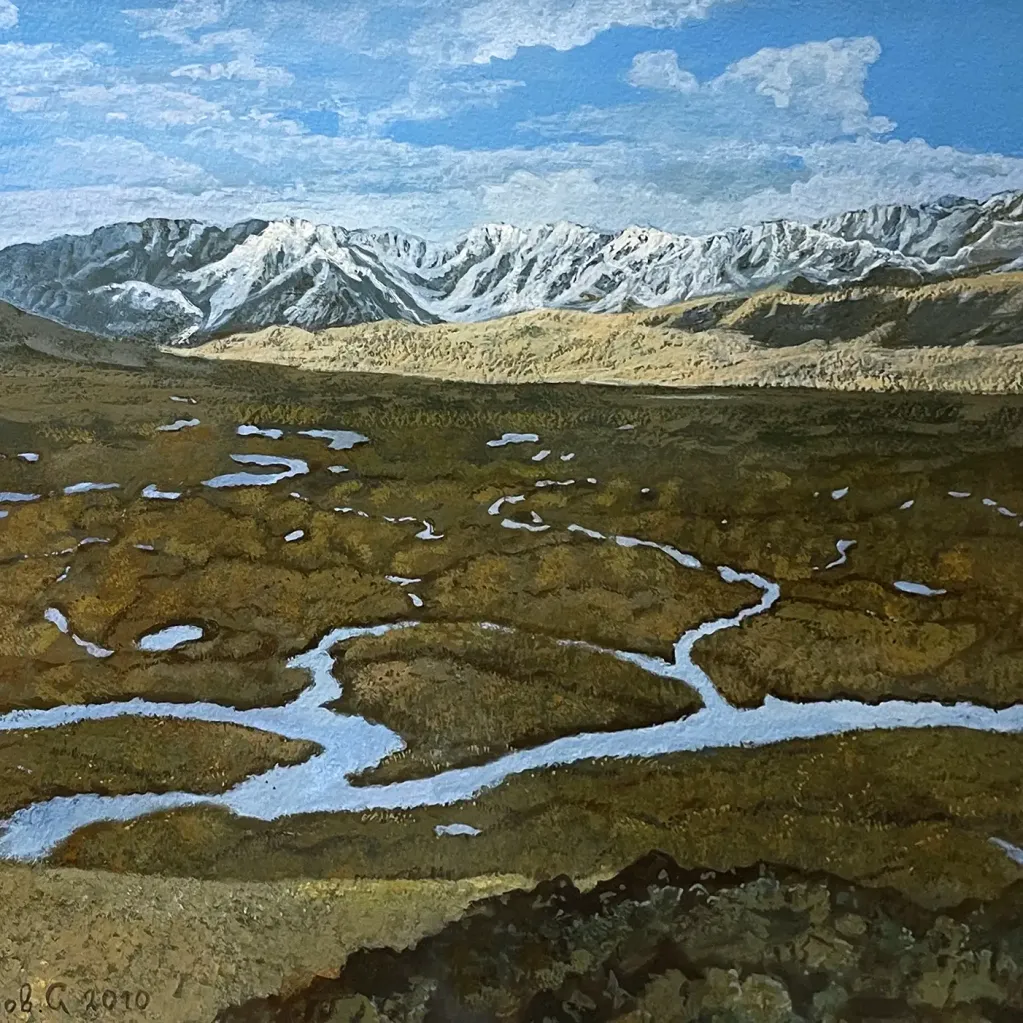 Станислав Дулатов — Русь настоящая, 2023 (бумага, темпера)