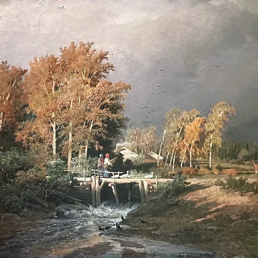 Фёдор Васильев — Перед дождем, 18691870 (холст, масло)