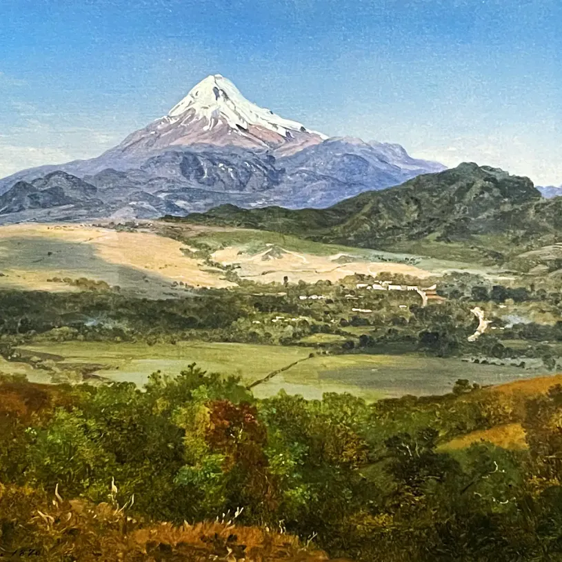Хосе Мария Веласко — Пик Орисаба, 1876 (холст, масло)