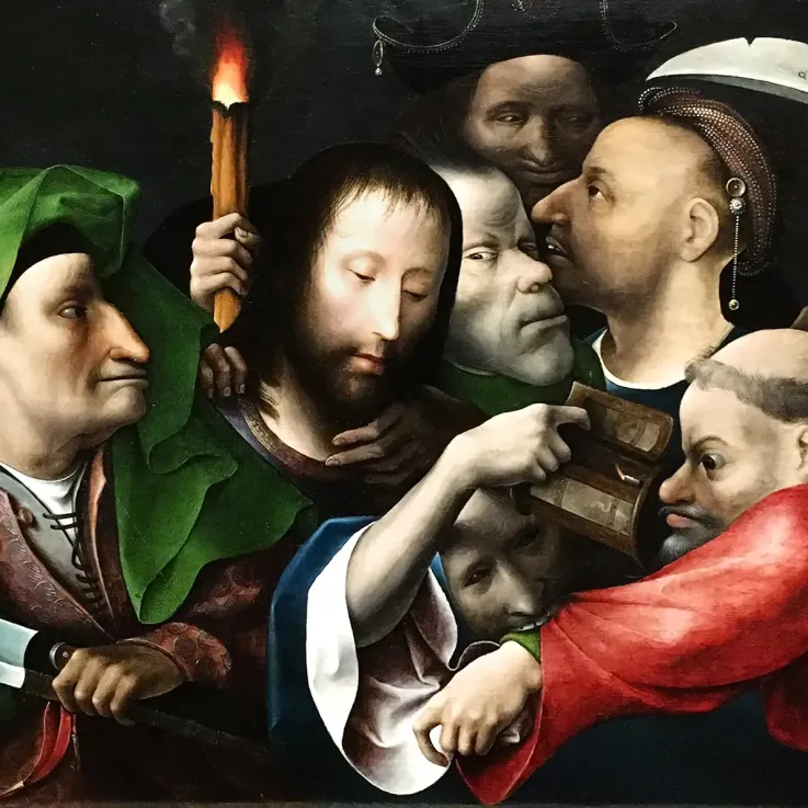 Мастерская Иеронима Босха — Арест Христа, около 1515 (масло по дереву)